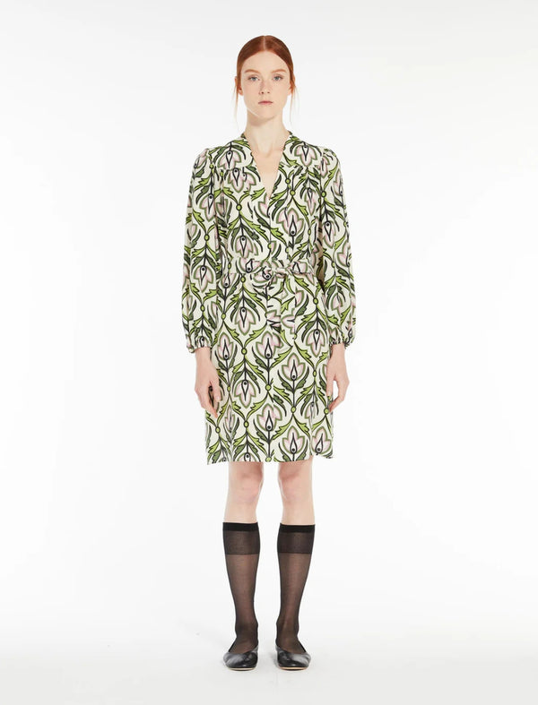 Abito stampato in pura seta WEEKEND MAXMARA