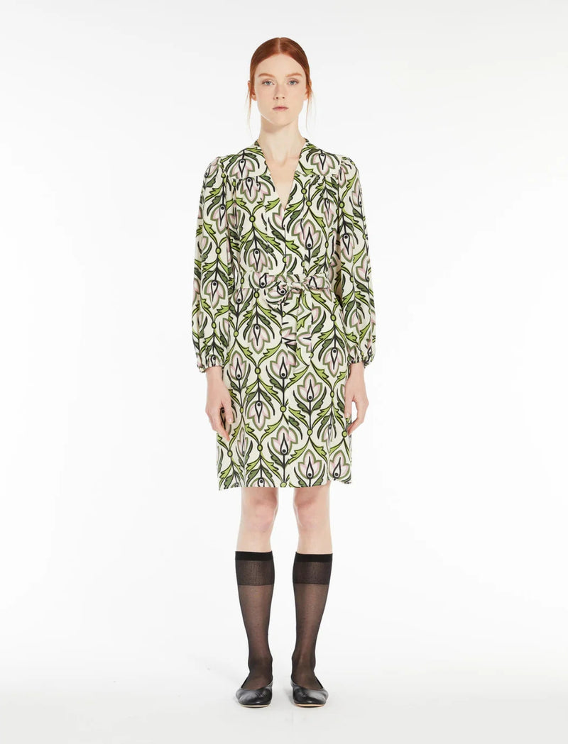 Abito stampato in pura seta WEEKEND MAXMARA