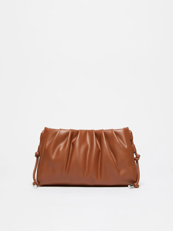 Borsa a spalla in tessuto tecnico effetto pelle MAXMARA MM