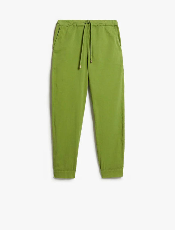 Pantalone jogging in drill di cotone maxmara leisure