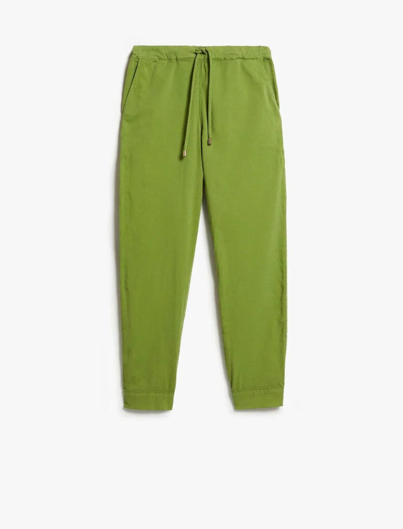 Pantalone jogging in drill di cotone maxmara leisure
