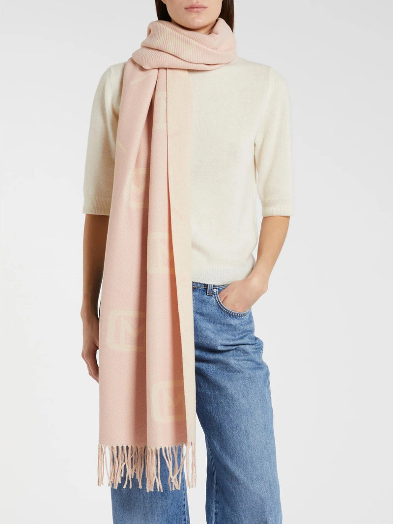 Sciarpa double face - ROSA MARELLA MONOCHROME