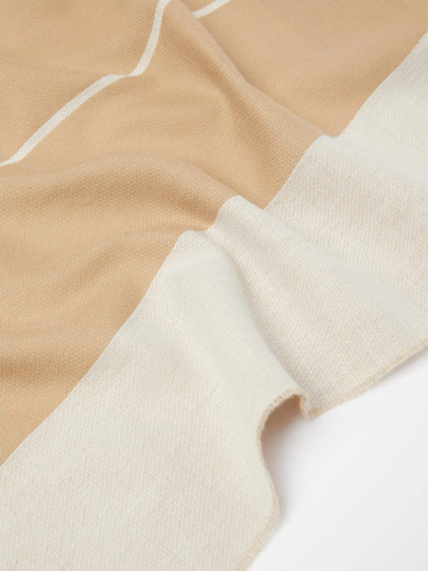 Stola realizzata in cotone e lana MAXMARA MM