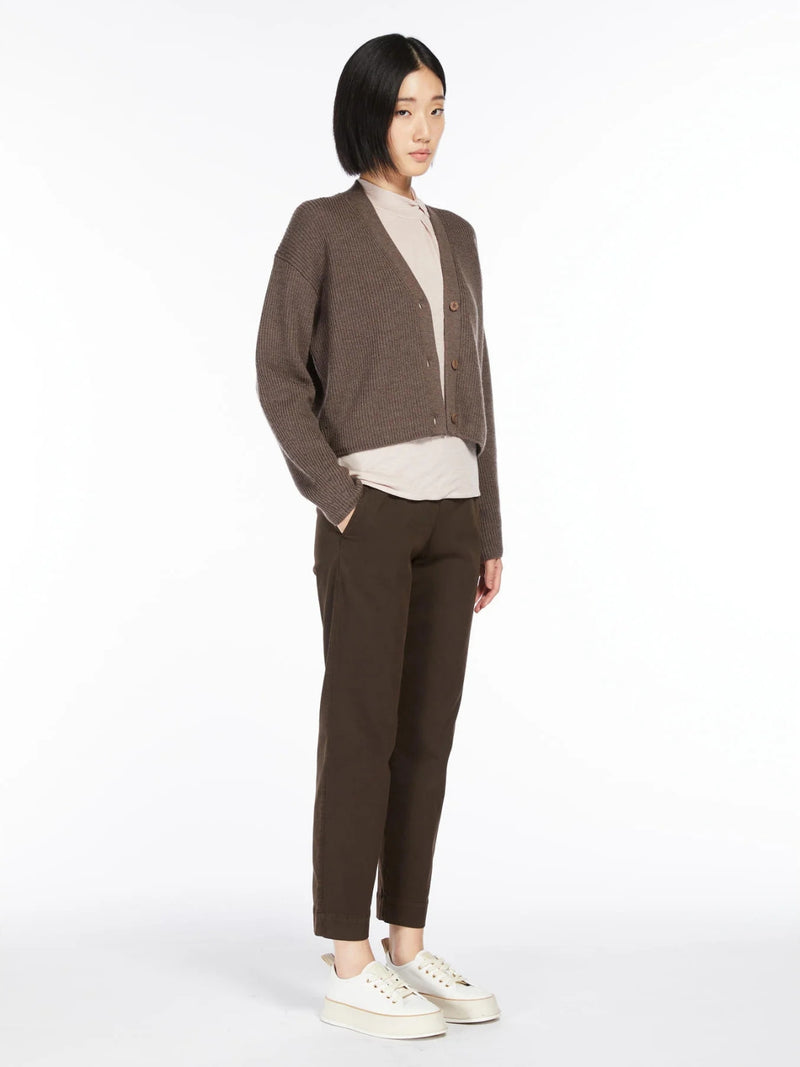 Pantalone jogging in drill di cotone MAXMARA LEISURE