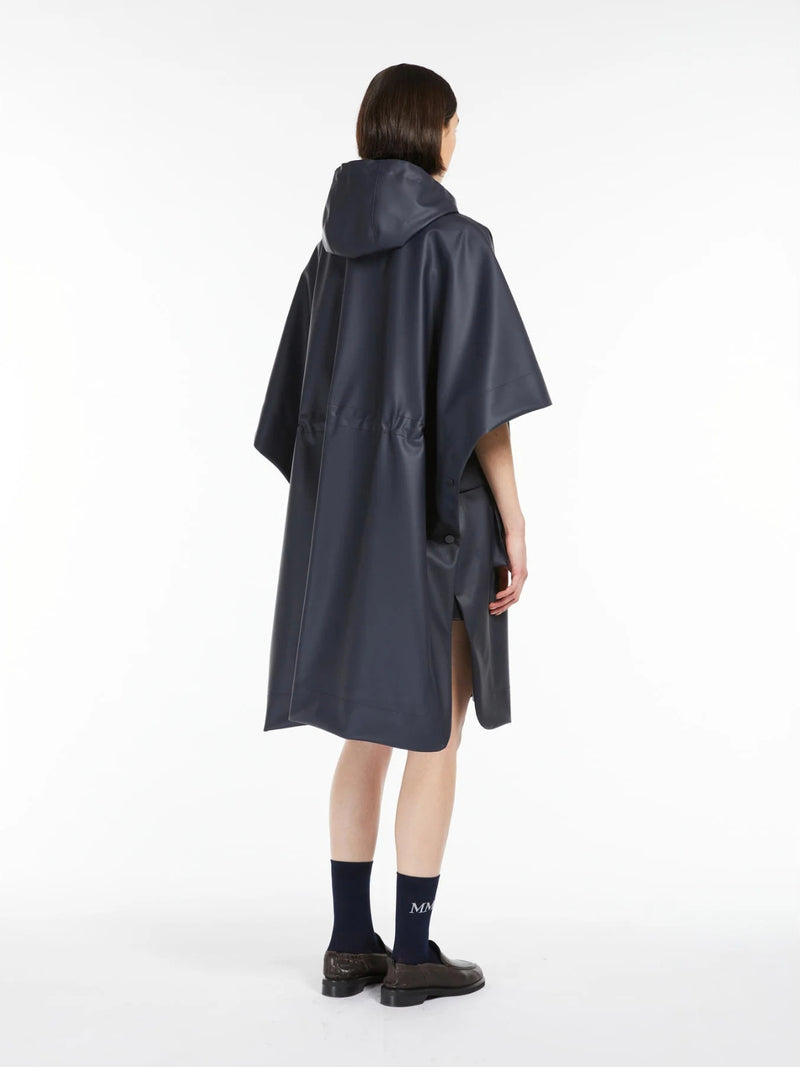 Cappa-mantella-poncho impermeabile gommato MaxMara MM