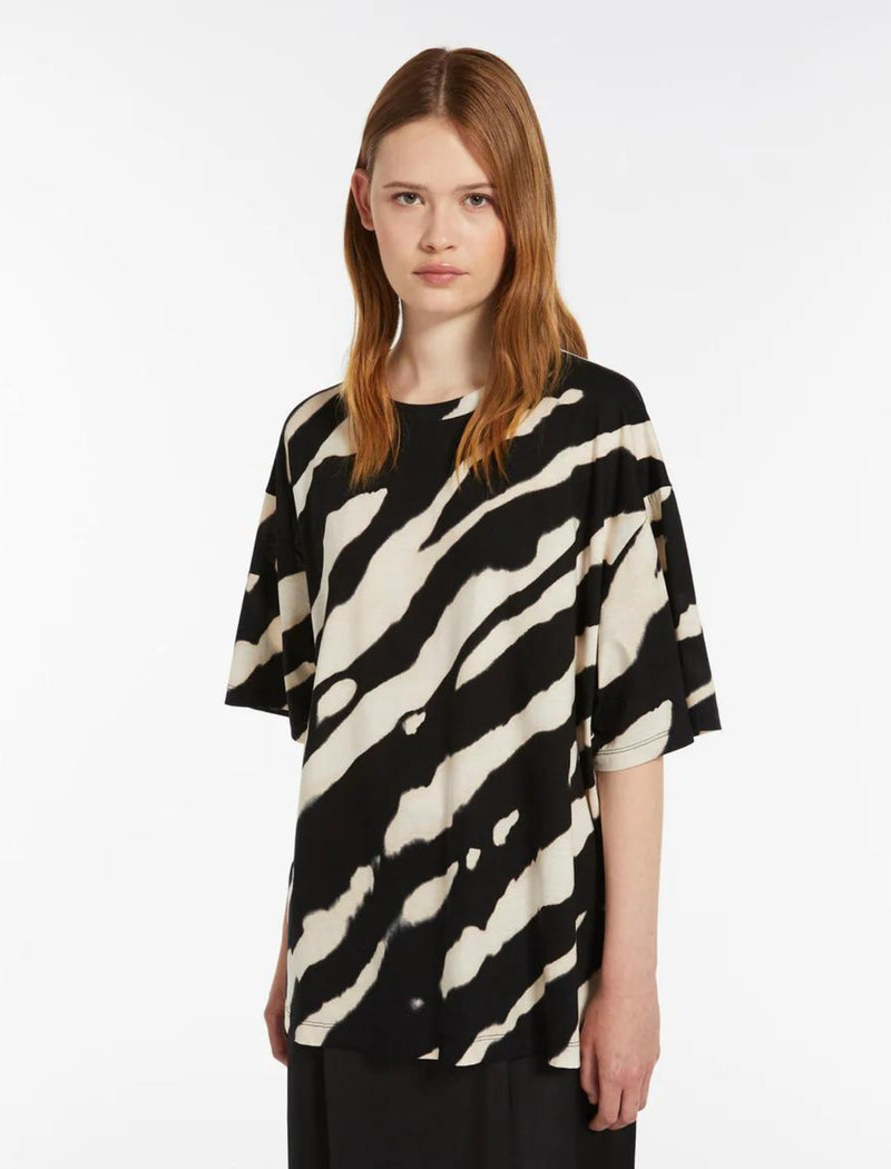 T-SHIRT STAMPA ZEBRA weekend maxmara