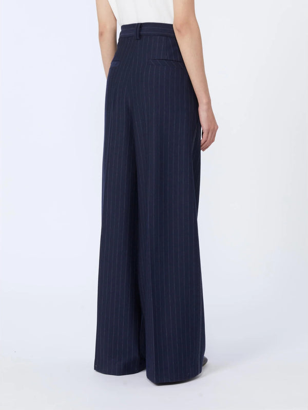Pantaloni linea dritta in jersey di viscosa MAXMARA MM