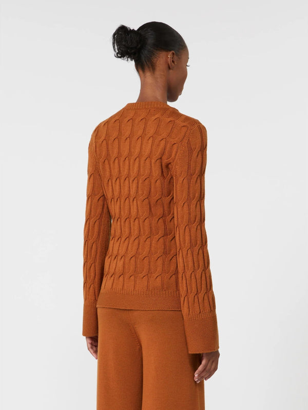 Maglia in filato di pura lana - RAME MAXMARA MM