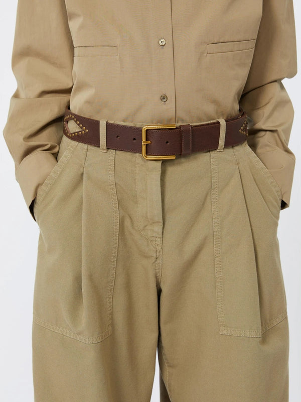 Cintura in pelle stile western WEEKEND MAXMARA