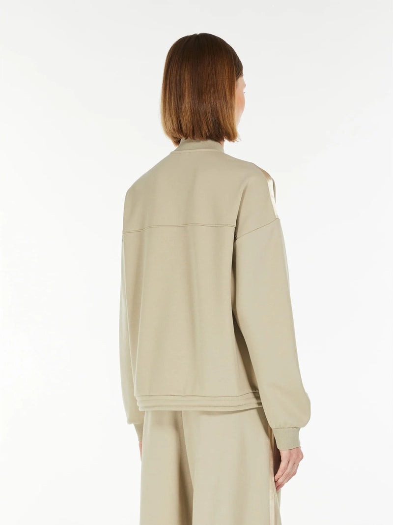 Giacca bomber in felpa di cotone MaxMara MM