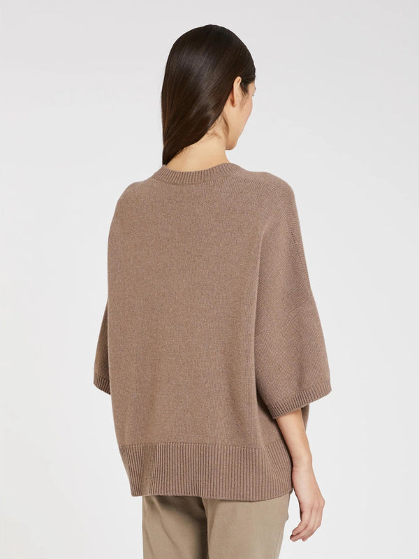 Maglia in filato di lana, cachemire & viscosa - GRIGIO MARELLA