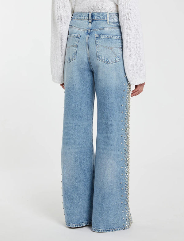 Jeans wide leg luxury marella