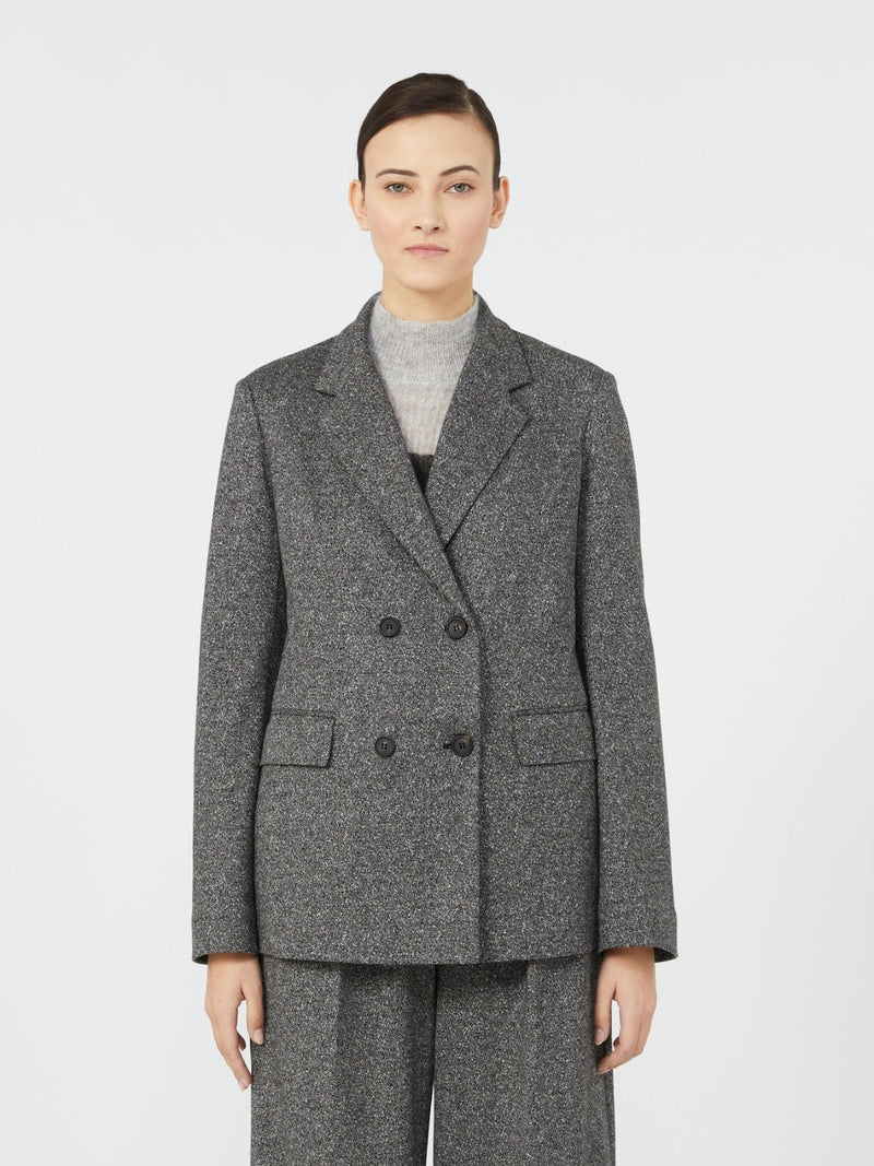 Blazer doppiopetto sfoderato - GRIGIO MAXMARA MM