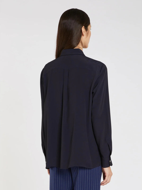 Camicia in crepe de chine misto seta - BLU MARELLA