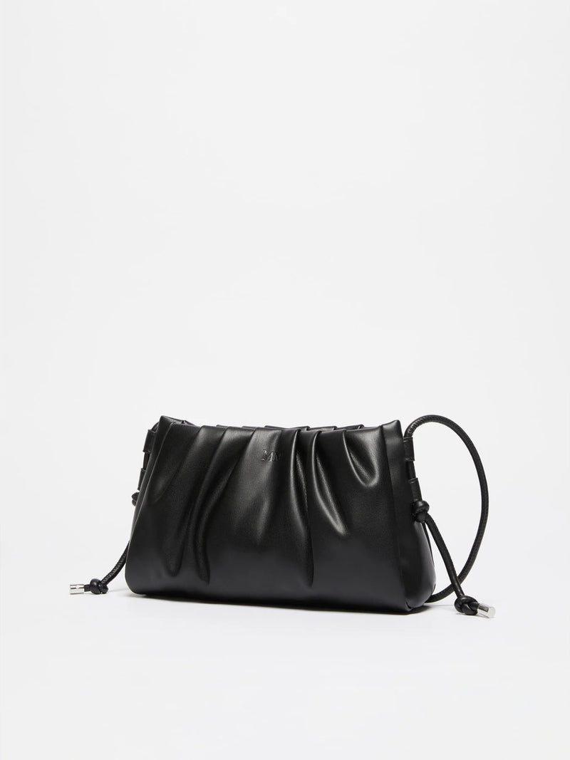 Borsa a spalla in tessuto tecnico effetto pelle MAXMARA MM