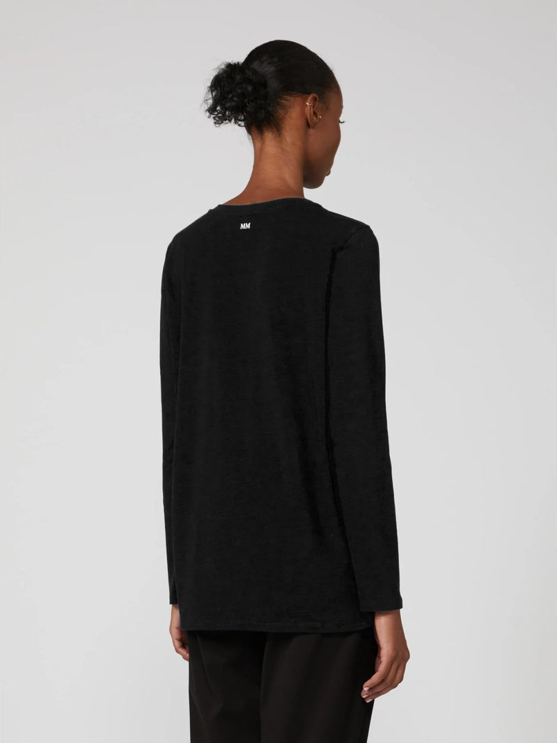 T-shirt dalla linea comoda in jersey di cotone stretch MAXMARA MM