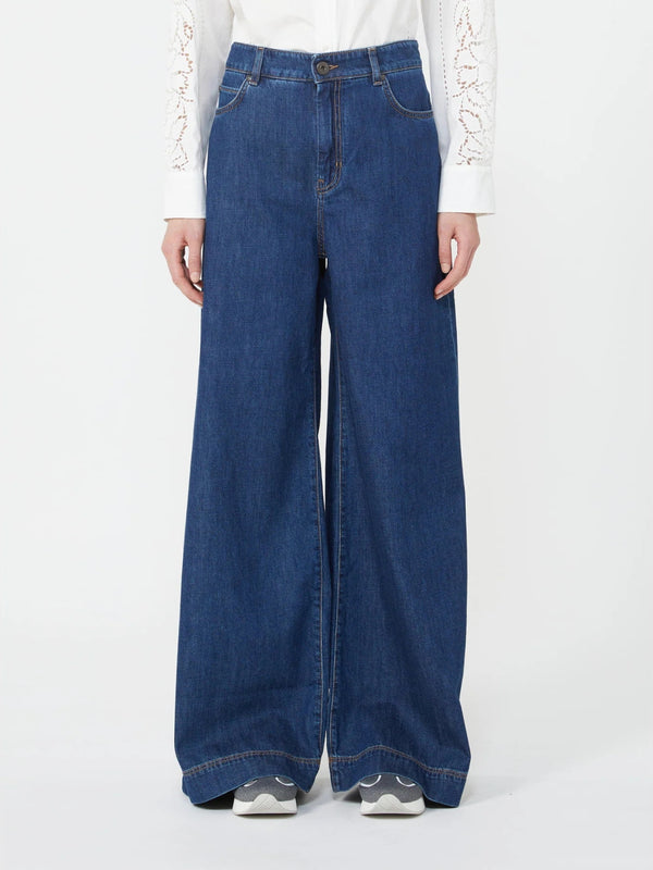 Jeans ampio in denim - BLU WEEKEND MAXMARA
