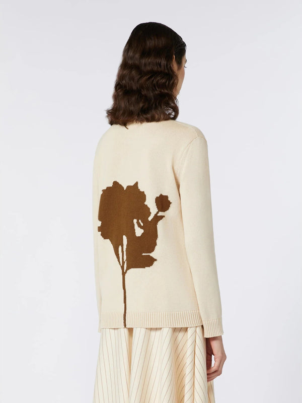 Maglia in filato di puro cotone MAXMARA MM