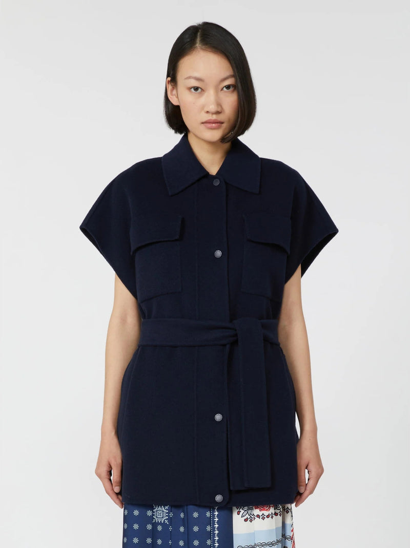 Giaccone smanicato in lana WEEKEND MAXMARA