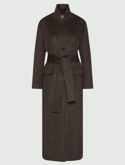 Cappotto monopetto - MARRONE MARELLA