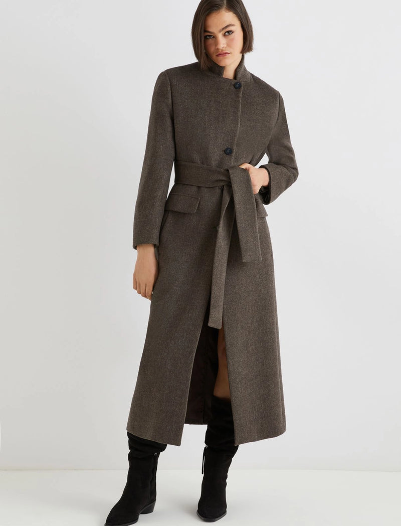 Cappotto monopetto - MARRONE MARELLA