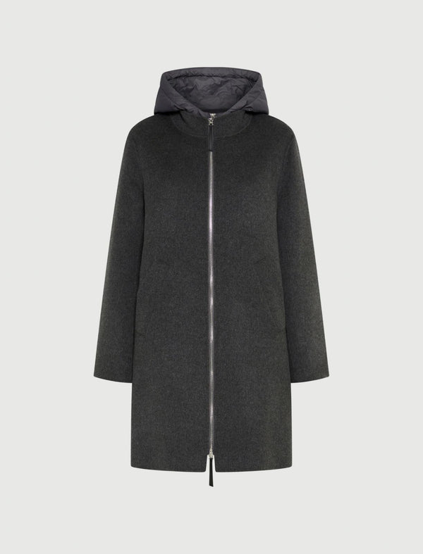Cappotto con imbottitura staccabile - ANTRACITE MARELLA