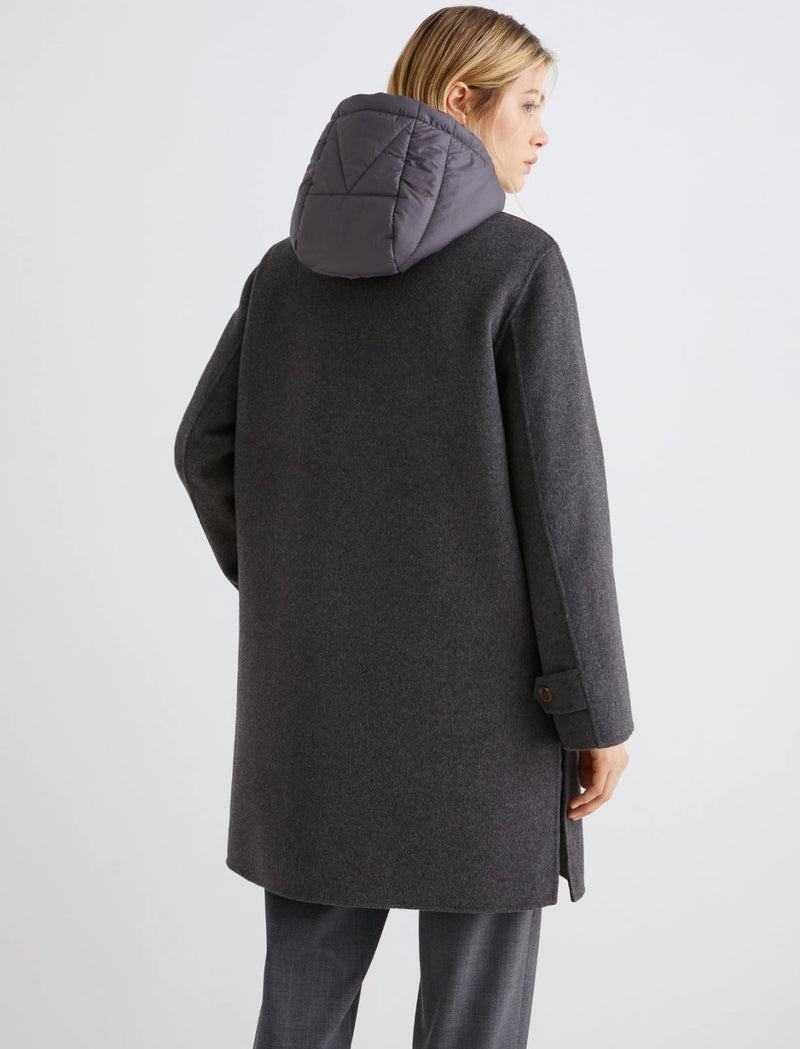 Cappotto con imbottitura staccabile - ANTRACITE MARELLA