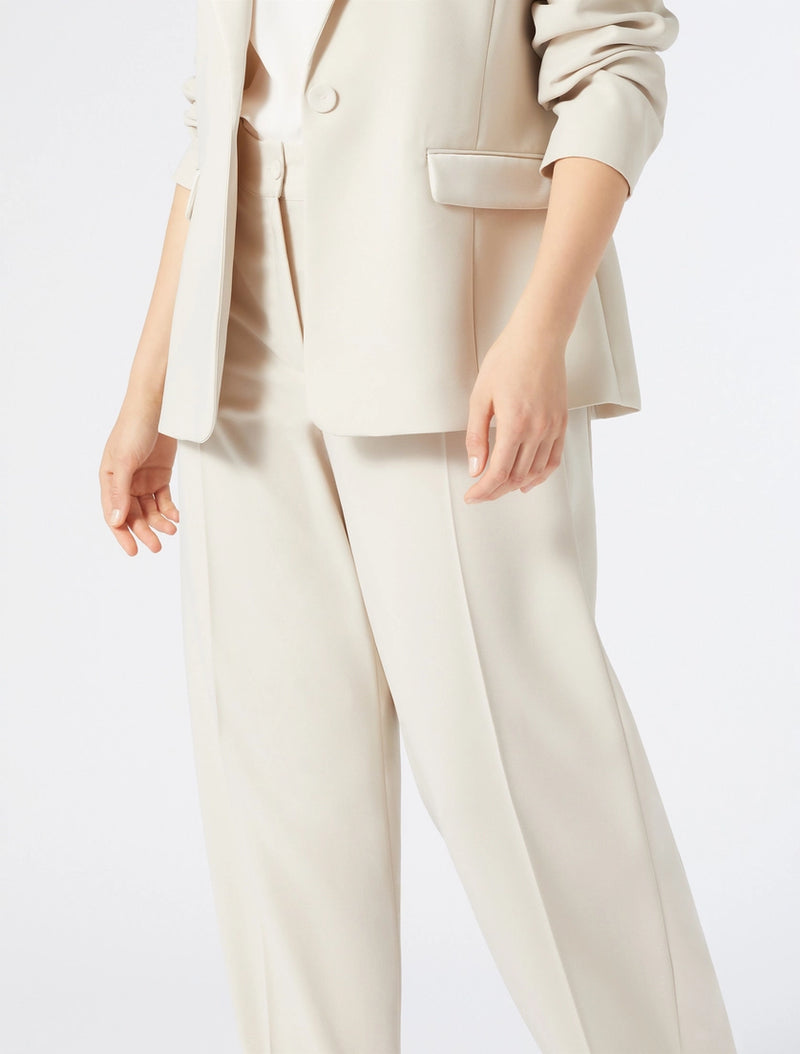 Giacca blazer in crêpe envers satin PERSONA BY MARINA RINALDI