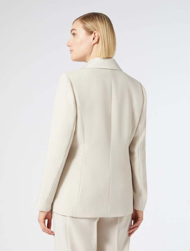 Giacca blazer in crêpe envers satin PERSONA BY MARINA RINALDI