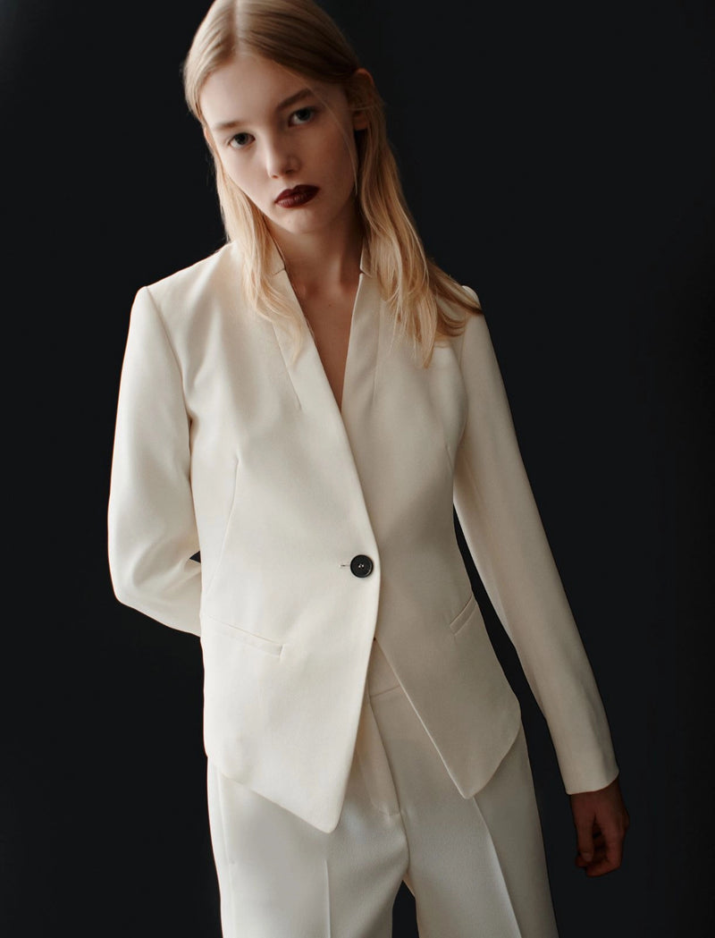 Blazer in crêpe enver satin MARELLA Art. 365