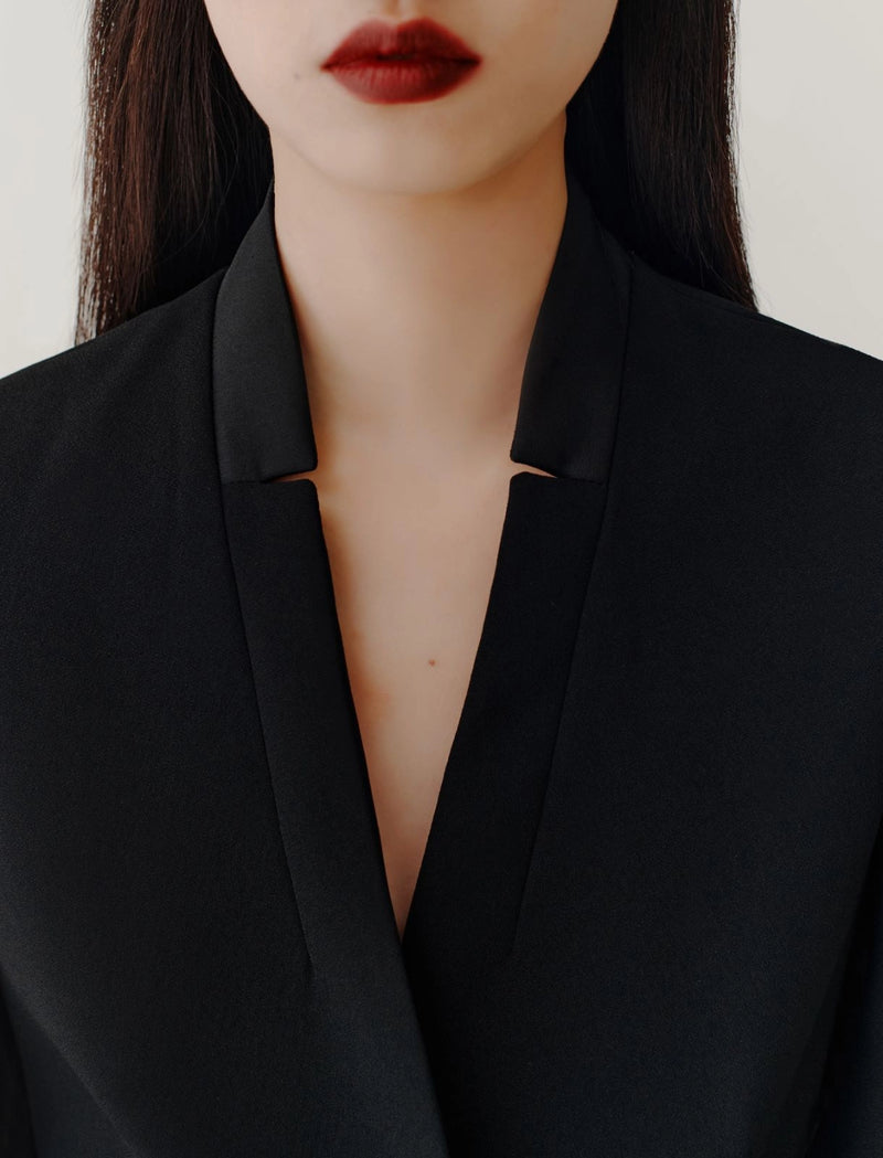 Blazer in crêpe enver satin MARELLA Art. 365