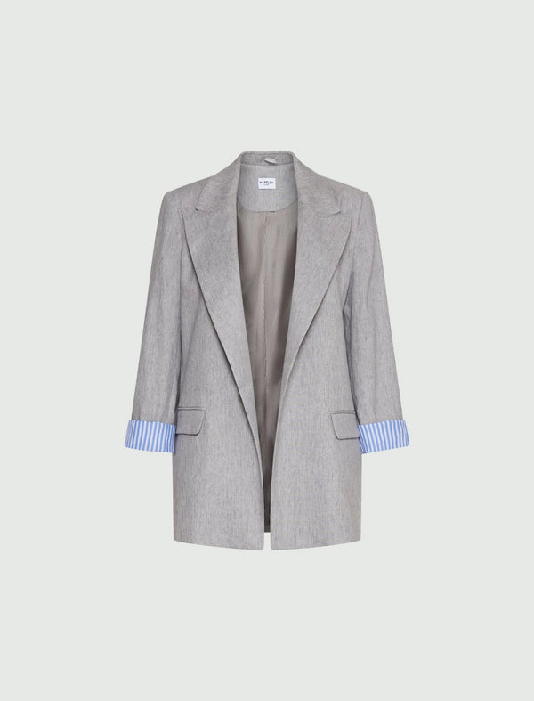 Blazer in misto lino stretch Marella