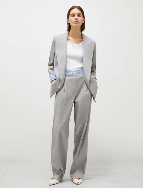 Blazer in misto lino stretch Marella