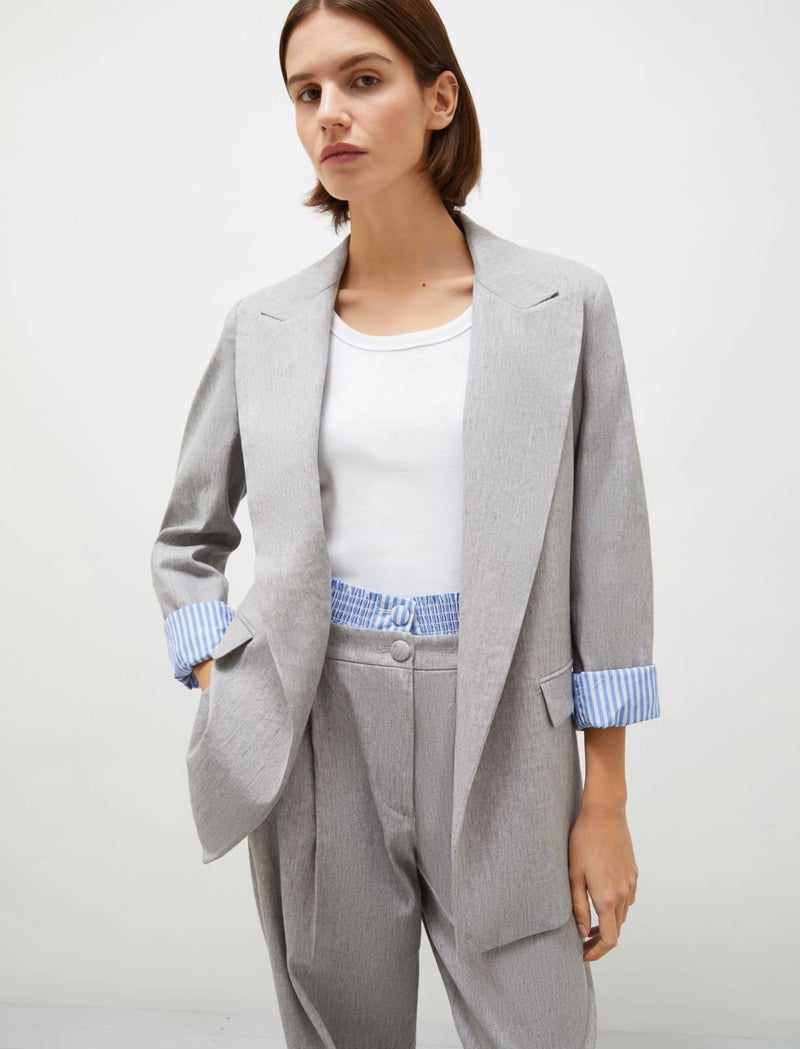 Blazer in misto lino stretch Marella