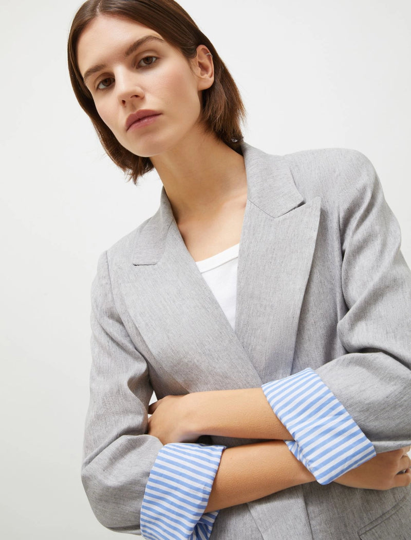 Blazer in misto lino stretch Marella