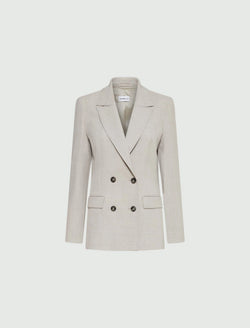 Blazer lungo mélange - Sabbia MARELLA