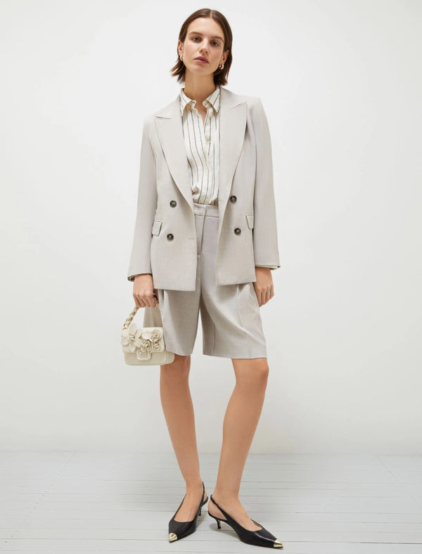 Blazer lungo mélange - Sabbia MARELLA