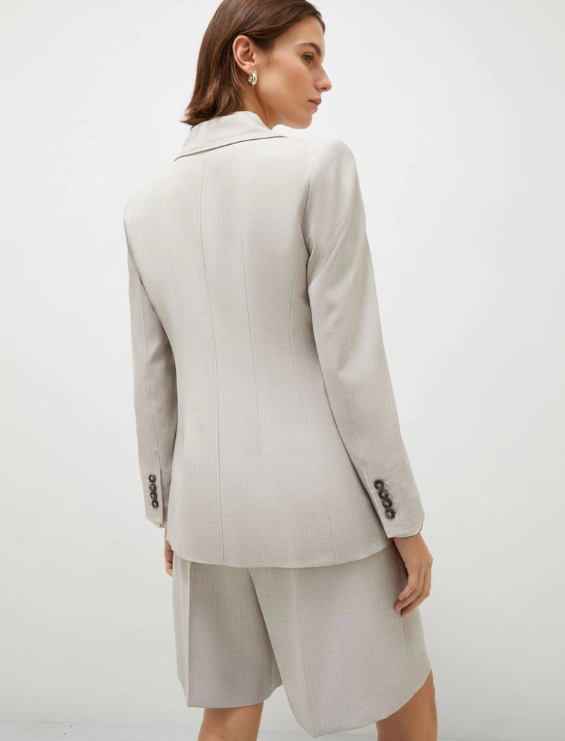 Blazer lungo mélange - Sabbia MARELLA