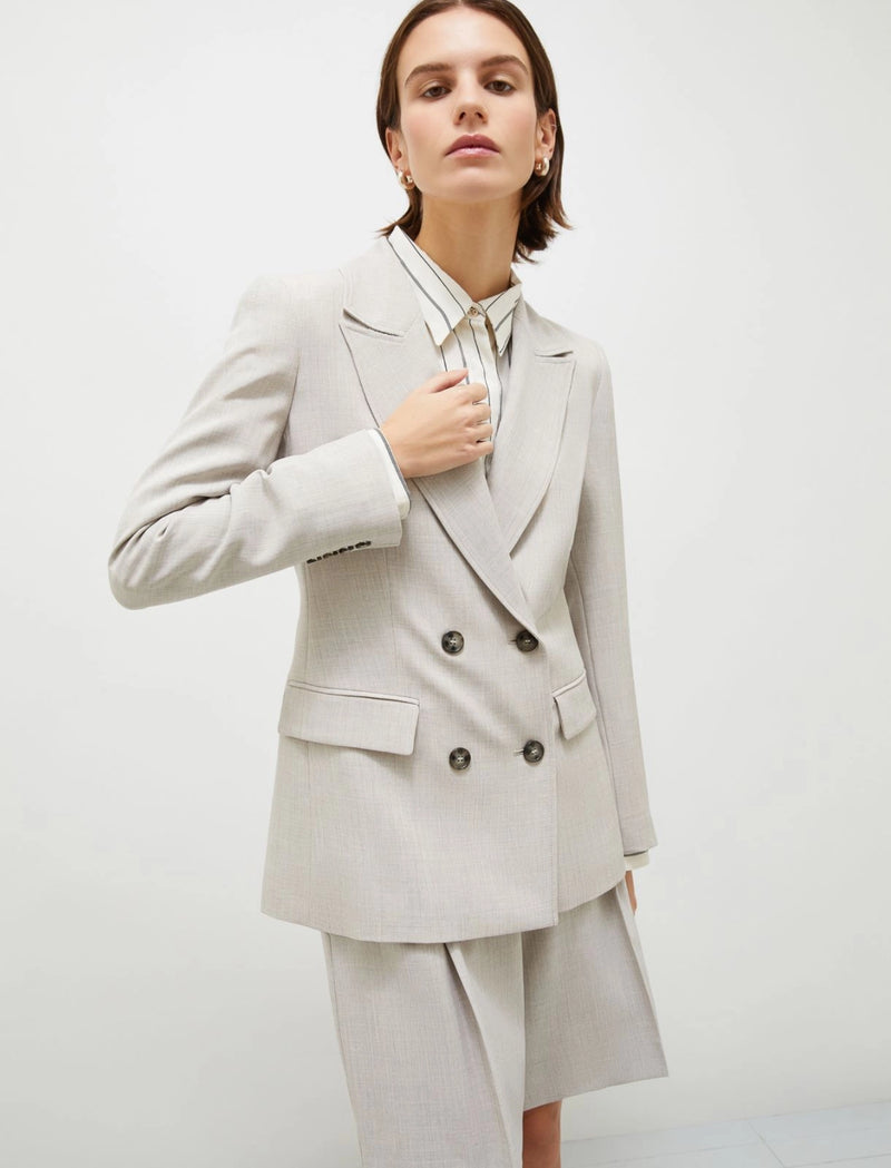 Blazer lungo mélange - Sabbia MARELLA