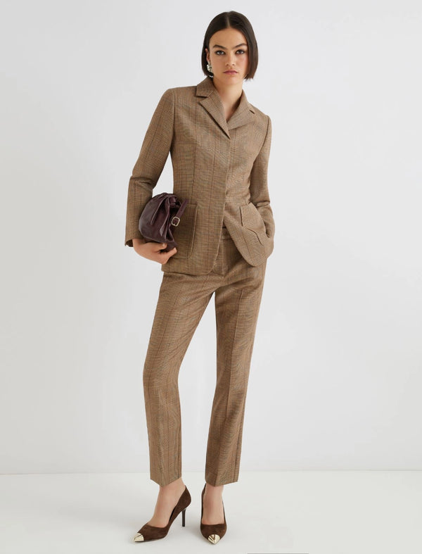 Giacca aderente in lana - MIELE MARELLA