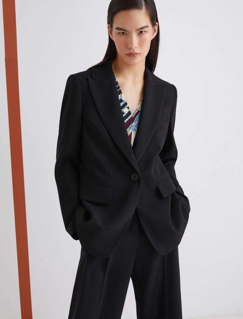Giacca monopetto in envers satin - NERO MARELLA ART. 365