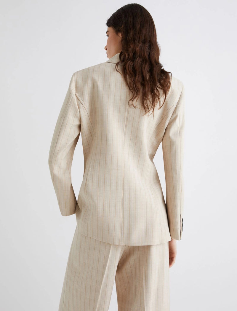 Blazer in tela stretch - ECRU` MARELLA