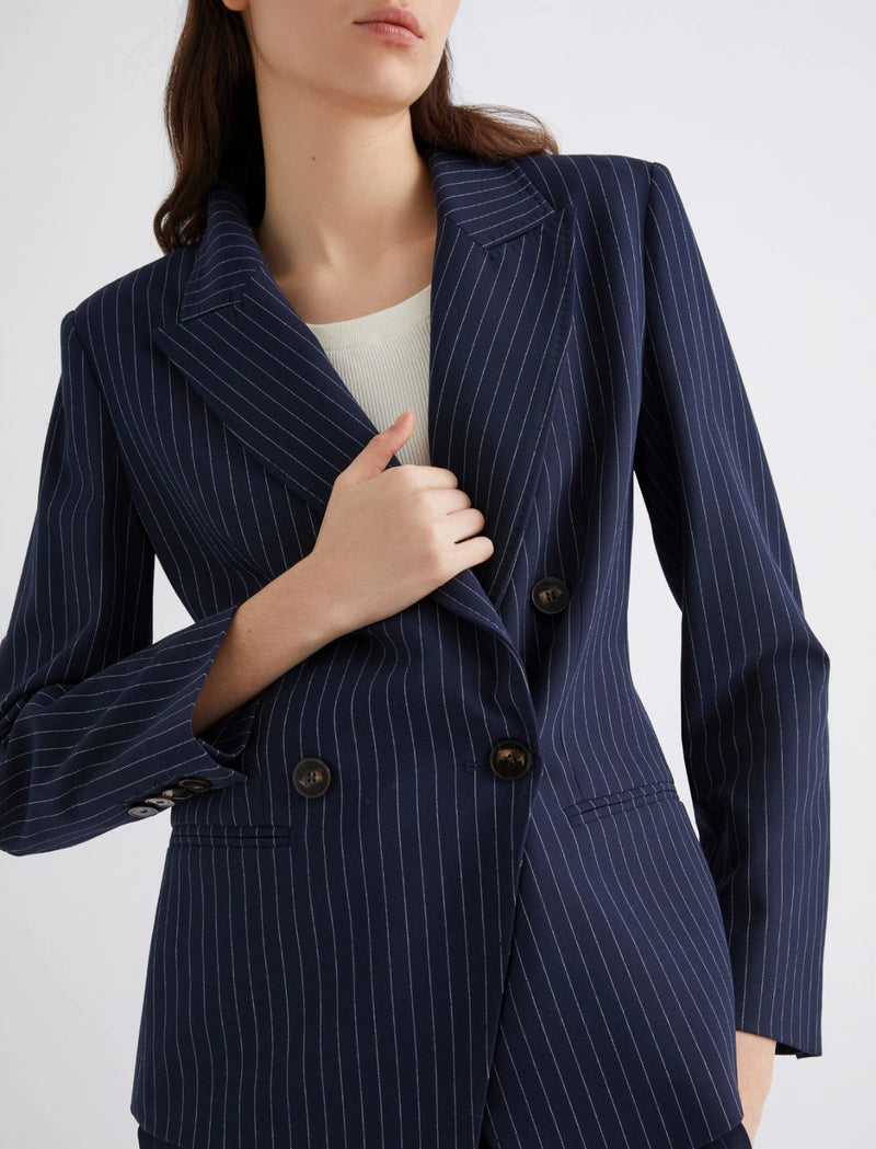 Blazer in tela stretch - BLU MARELLA