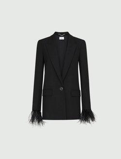 Blazer con piume MARELLA