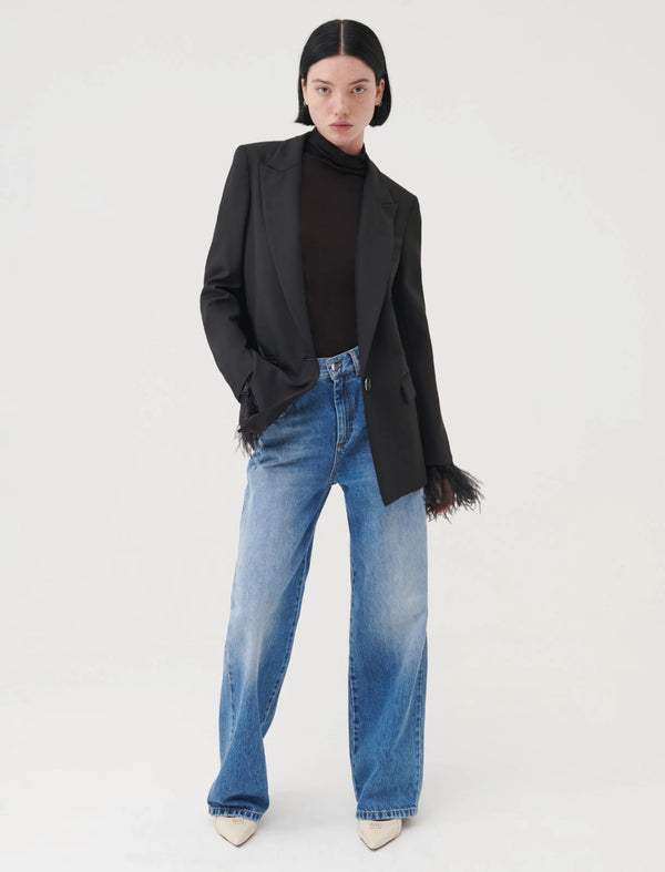 Blazer con piume MARELLA