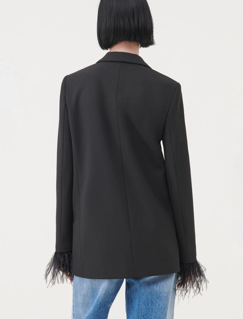 Blazer con piume MARELLA