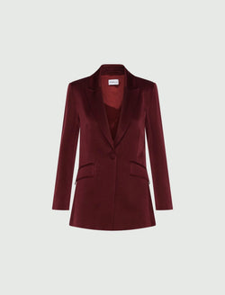 Giacca in satin - BORDEAUX MARELLA