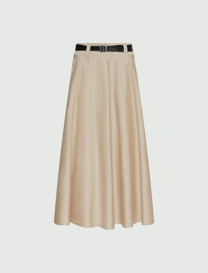 Gonna jacquard - Sabbia MARELLA