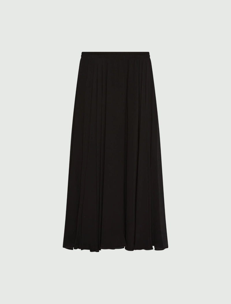 Gonna lunga in georgette - NERO MARELLA