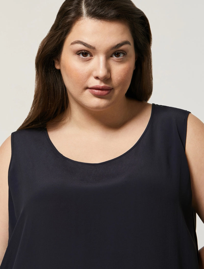 BLUSA IN ACETATO E SETA persona by marina rinaldi